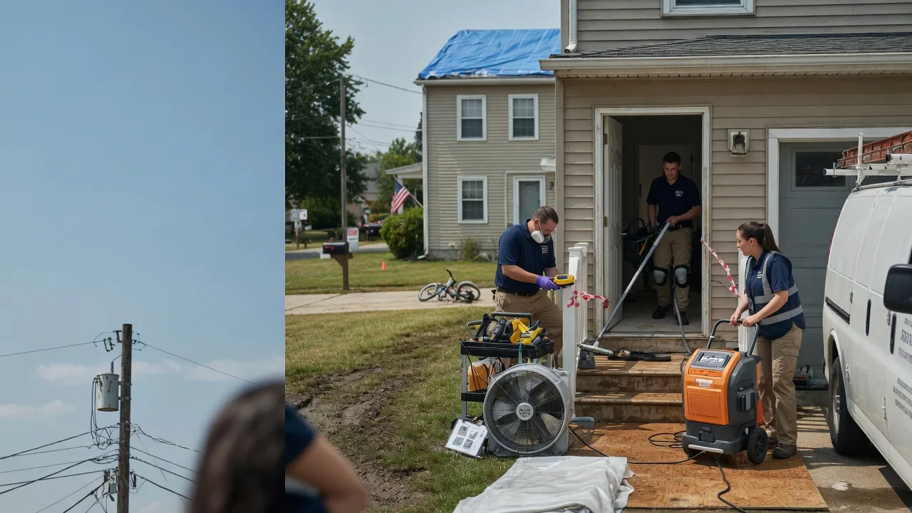 Water Damage Repair in Knickerbocker, TX near me